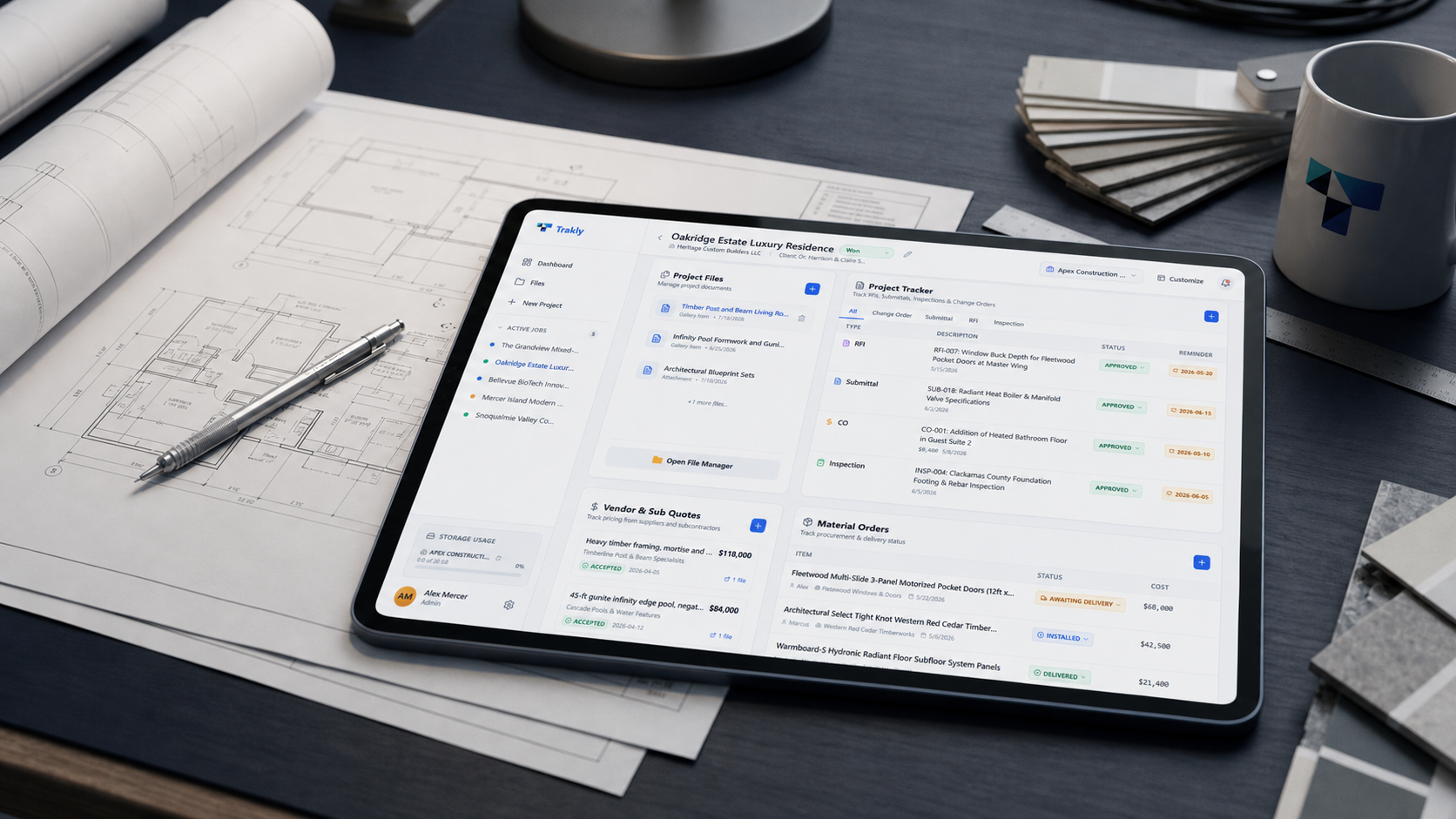 Trakly Project Tracker